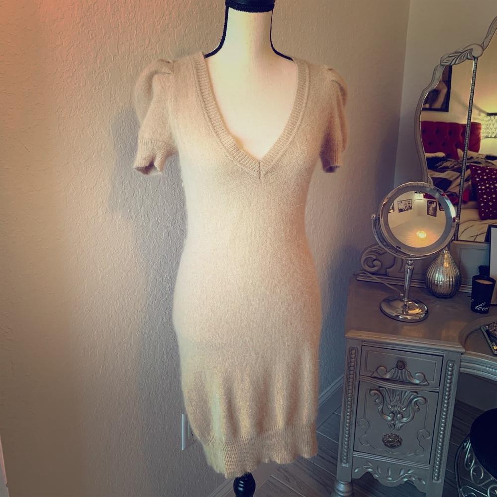 Moda International Short Sleeved Sweater Dress